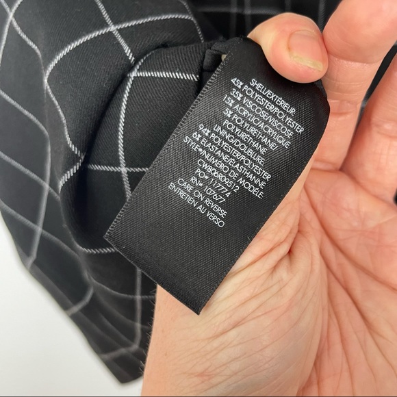 Alice + Olivia Classics Rhoda Checked Caddy Dress - Picture 4 of 10